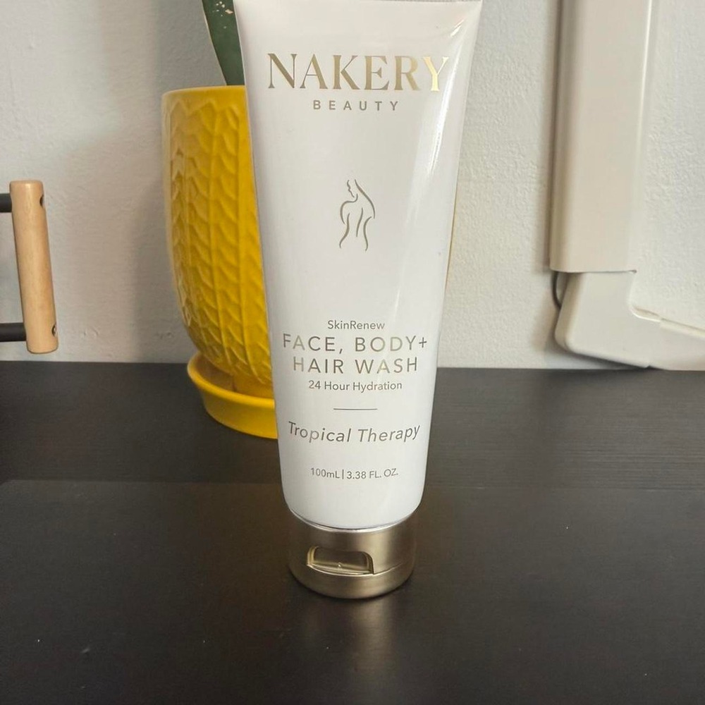 Nakery Beauty SkinRenew Face, Body+ Hair Wash Tropical Therapy 100ml new